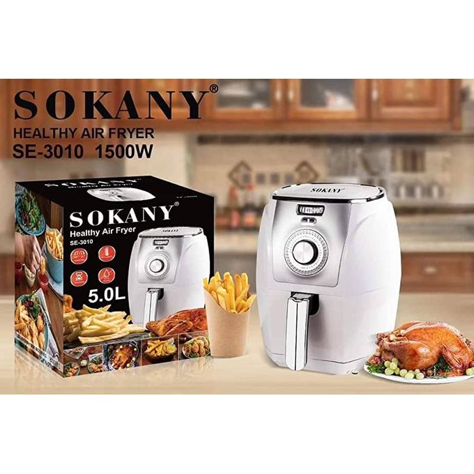 უცხიმო აეროგრილი 5ლ Sokany SK-3010 - Image 2