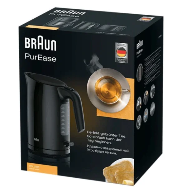 ჩაიდანი BRAUN WK3100BK - Image 2