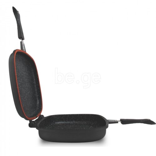 ბიო გრანიტის სტეიკის ტაფა გრილი BERLLONG lava Stone DSG-32