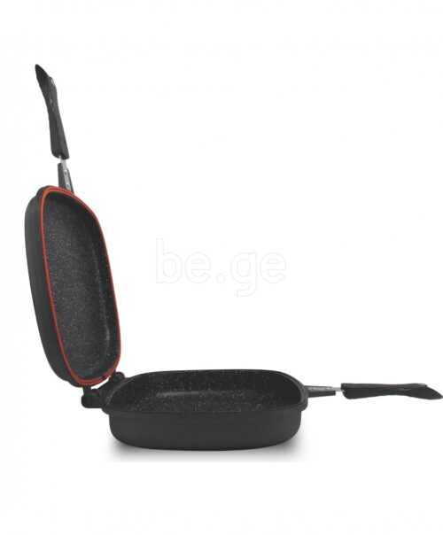 ბიო გრანიტის სტეიკის ტაფა გრილი BERLLONG lava Stone DSG-32