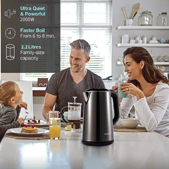 ელექტრო ჩაიდანი Sokany SK-2203 - Image 5