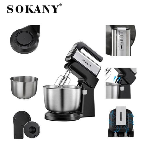 მიქსერი ჯამიანი  Sokany CX-6652