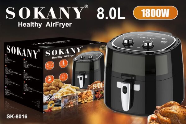 უცხიმო გრილი Sokany Sk-8016 - Image 2