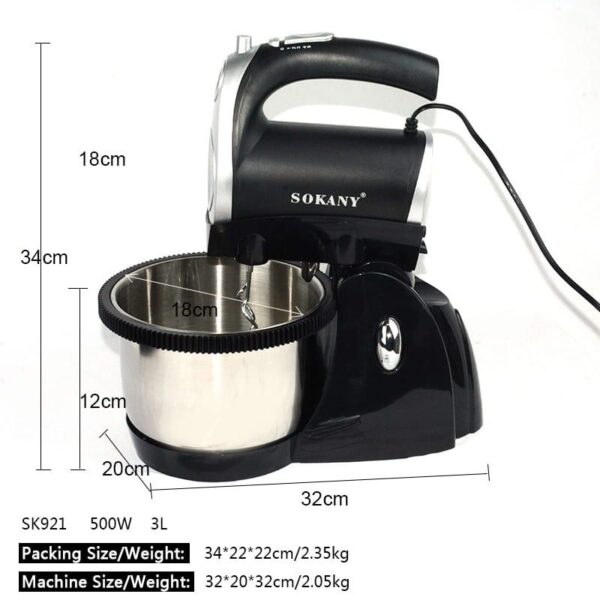 ჯამიანი მიქსერი SOKANY  SK-921 - Image 8