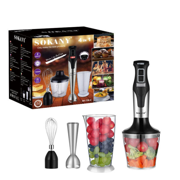 ხელის ბლენდერი Sokany Sk-758-4 - Image 2
