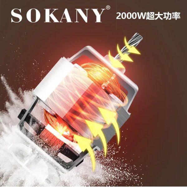 SOKANY 10L ჯამიანი მიქსერი - Image 11