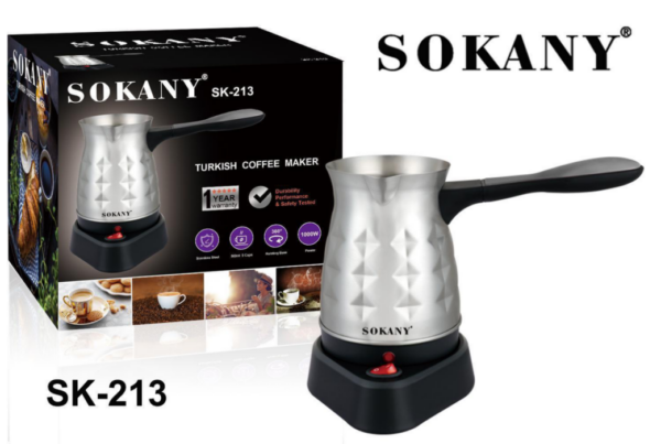 ყავის მადუღარა SOKANY SK-213 - Image 6