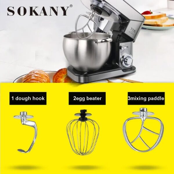 SOKANY 10L ჯამიანი მიქსერი - Image 4