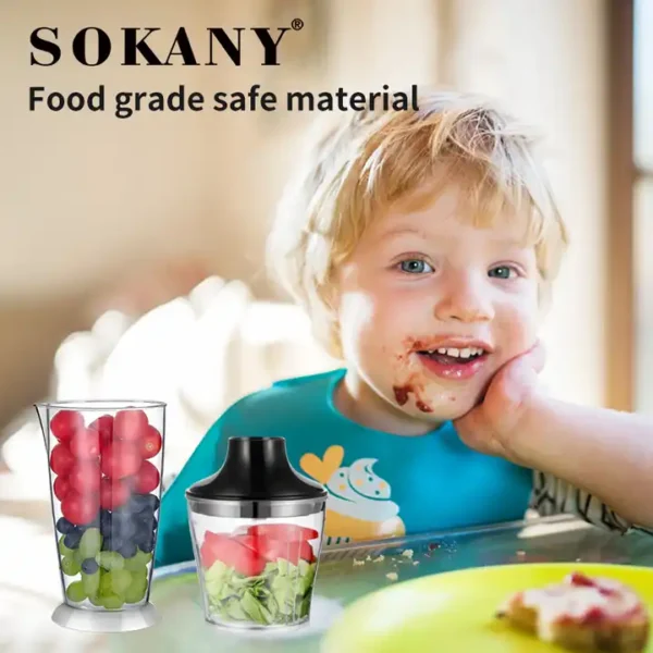ხელის ბლენდერი Sokany Sk-758-4 - Image 7