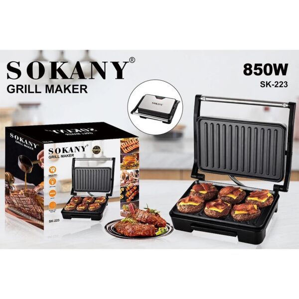 გრილ-ტოსტერი Sokany SK-223 - Image 3