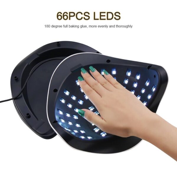 შილაკის აპარატი SUN X6 MAX UV LED 132W - Image 3