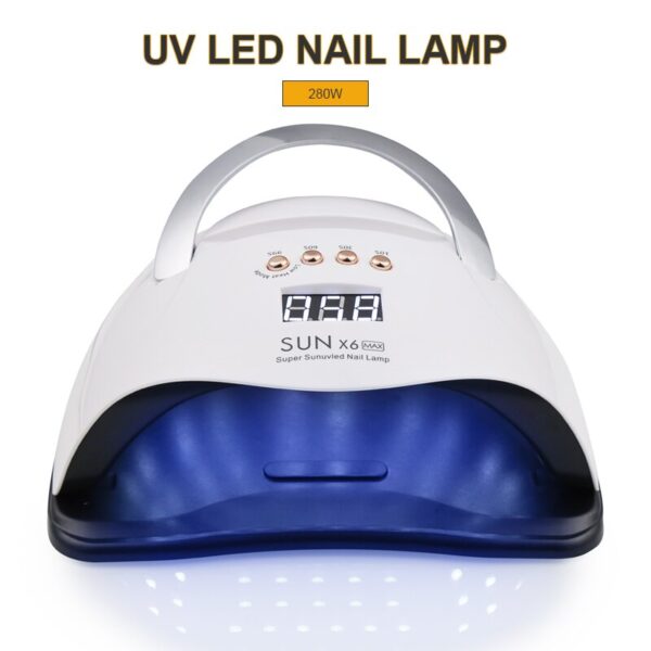 შილაკის აპარატი SUN X6 MAX UV LED 132W - Image 6