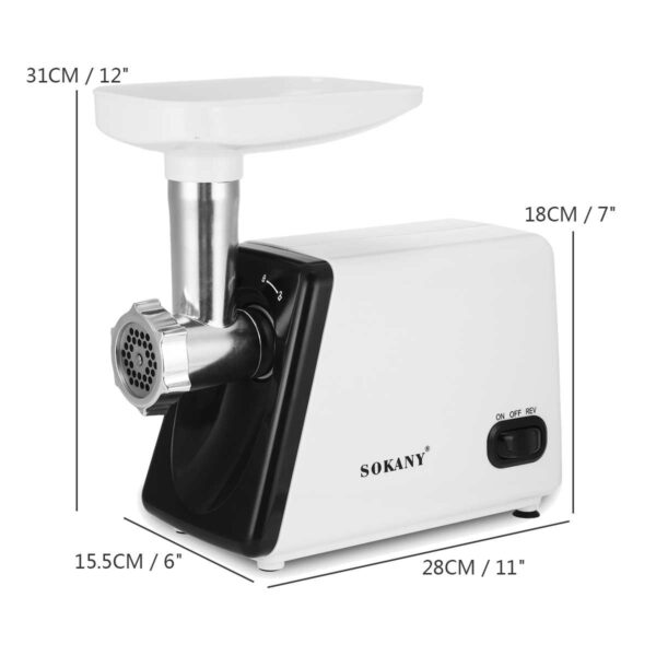 ხორცსაკეპი მანქანა Sokany SK-312 - Image 4