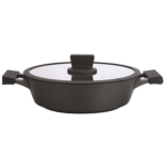 ბიო გრანიტის ტაფა-ქვაბი BERLLONG ONYX BOS-SH32