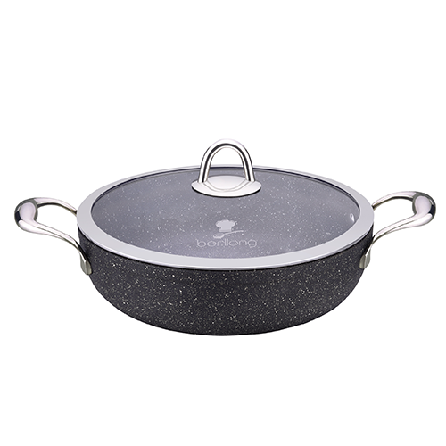 ბიო გრანიტის ტაფა BERLLONG Titanium Stone TSS-24