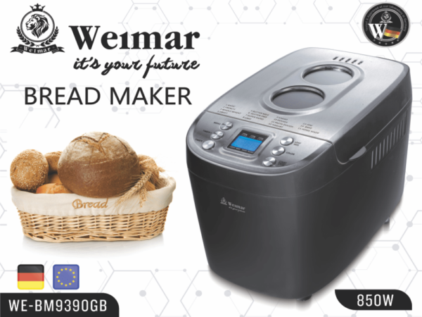 პურის საცხობი Weimar WE‑BM9390GB - Image 3