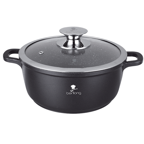 ბიო გრანიტის ქვაბი BERLLONG Classic Line G-26 cm