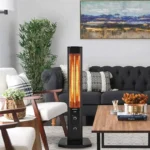 გამათბობელი KUMTEL MH-1800 MICA HEATER BLACK